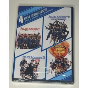 BRAND NEW Police Academy 1-4 DVD Collection